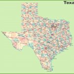 California Map With Freeways Printable Texas Cities Map Best Texas   Road Map From California To Texas