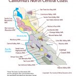 California—North Central Coast: Swe Map 2018 – Wine, Wit, And Wisdom   Map Of Northern California Coast
