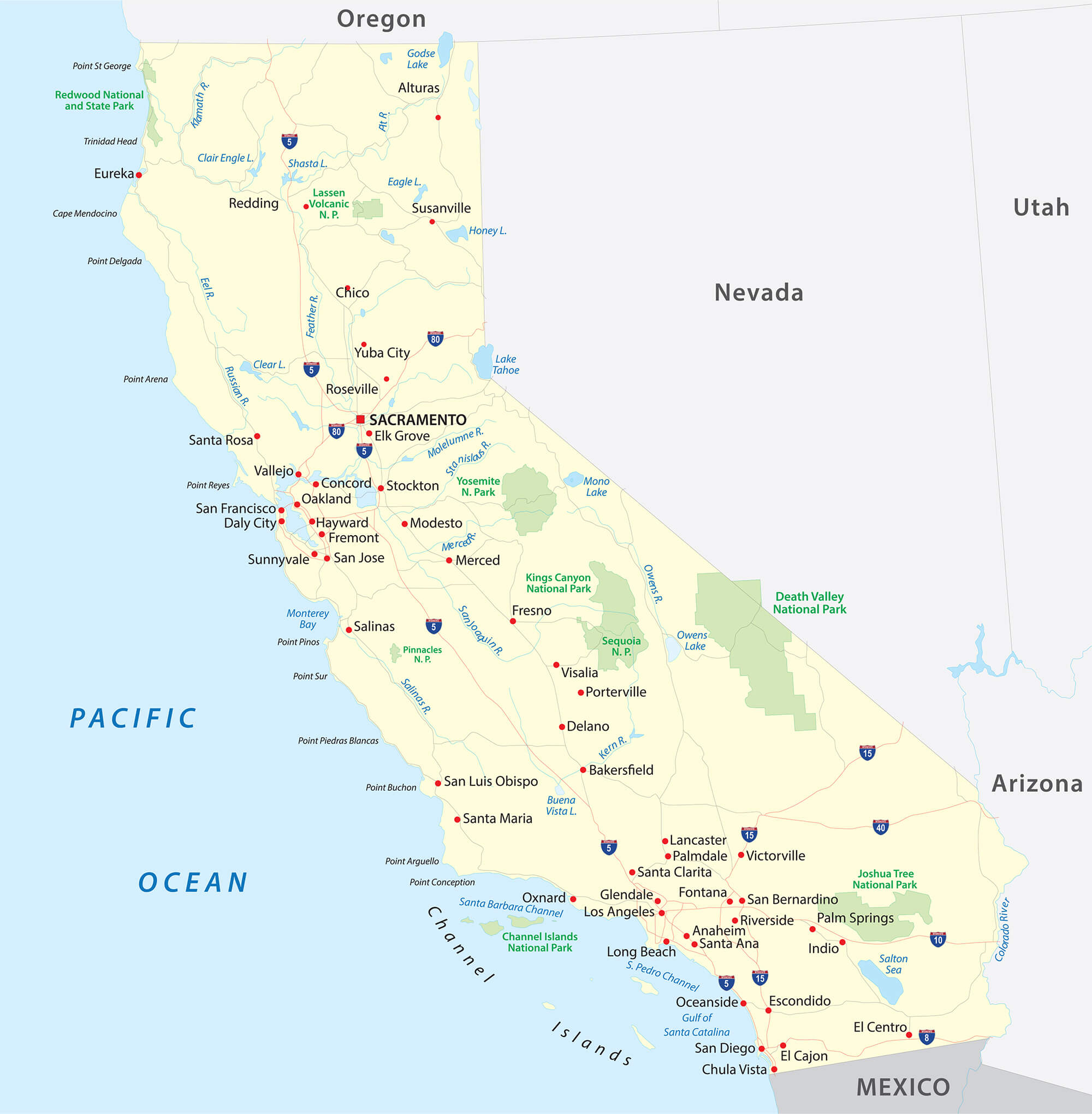 California Physical Map New Santa Maria California State Map Map - Santa Maria California Map
