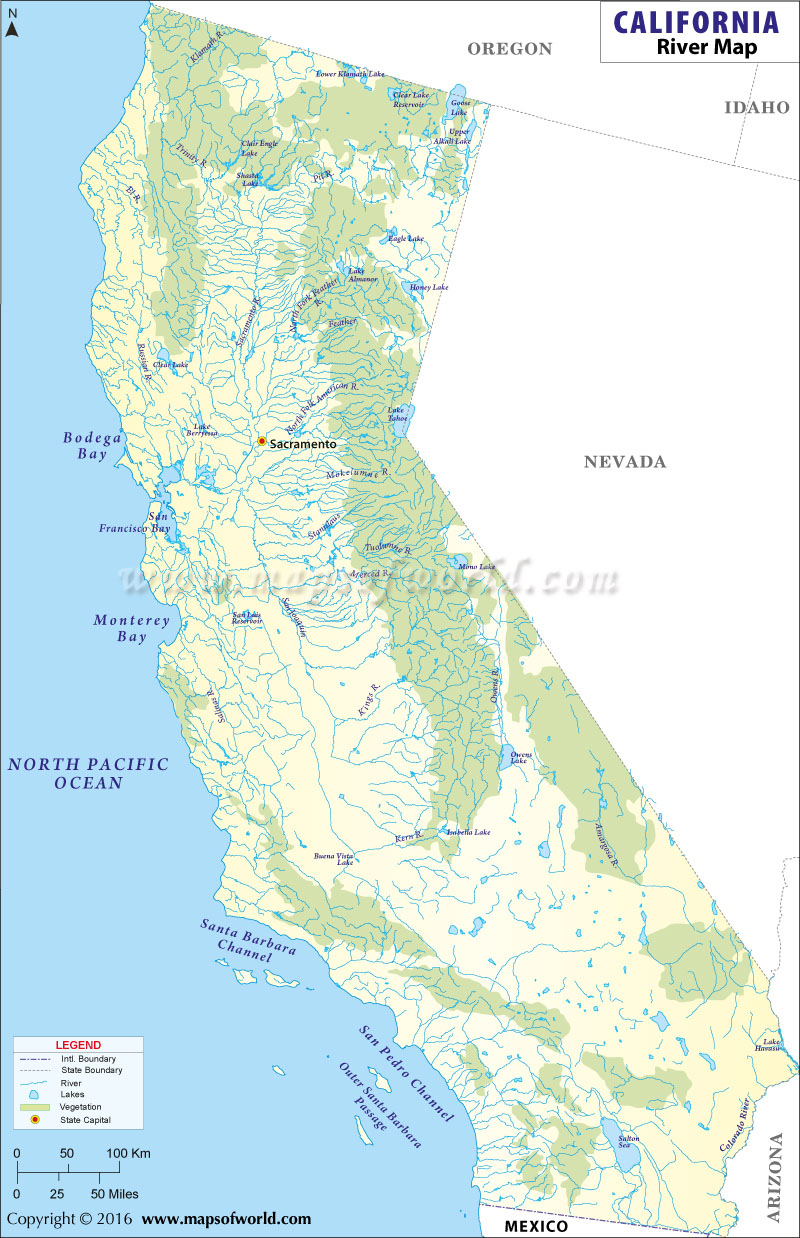 California River California River Map Southern California Rivers Map - Southern California Rivers Map
