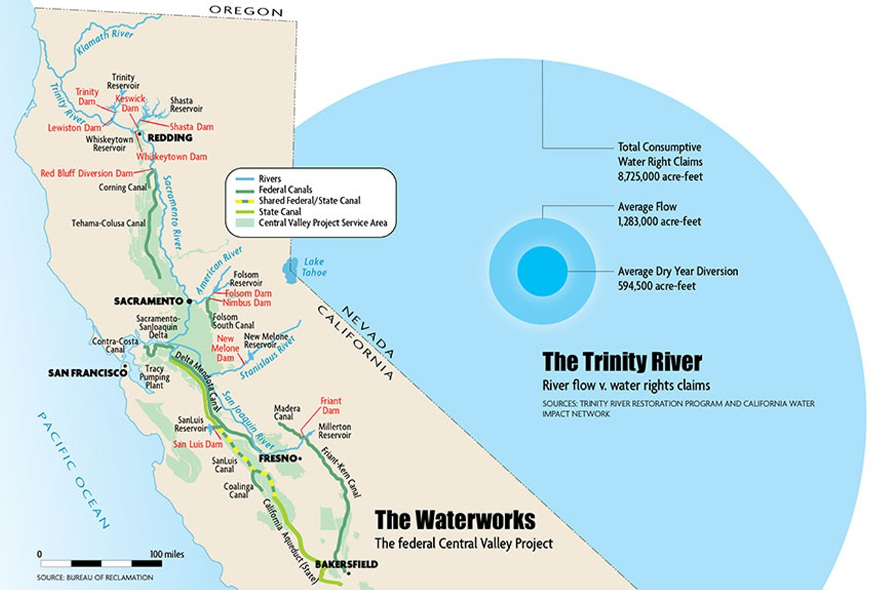 California River Map Temperature Map Of California Google Maps - California Water Rights Map