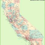 California Road Map California River Map Map Of The State Of   Big Map Of California
