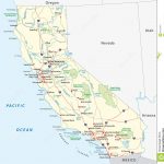 California Road Map Stock Vector. Illustration Of National   43127871   California Street Map