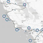 California Road Trip: Free Comprehensive Travel Guide For 10 Days   California Road Trip Map