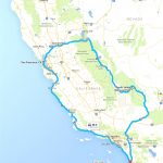 California Road Trip Trip Planner Map   Klipy   California Road Trip Map