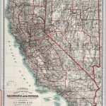 California State Map Maps Of California And Nevada   Klipy   California Nevada Map