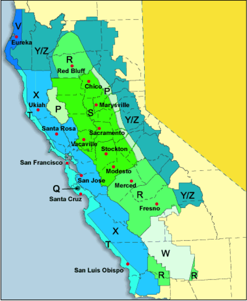 California State Map Southern California Edison Territory Map - California Territory Map