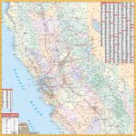 California State North Central Wall Map – Kappa Map Group   California Wall Map