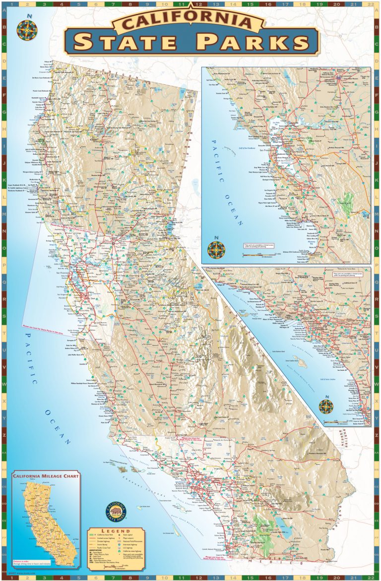 California State Parks Maps Solutions - California State Parks Maps Solutions California State Parks Map 768x1172 
