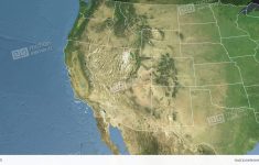 California State (Usa) Extruded. Satellite Map Stock Animation | 6511475 - California Map Satellite