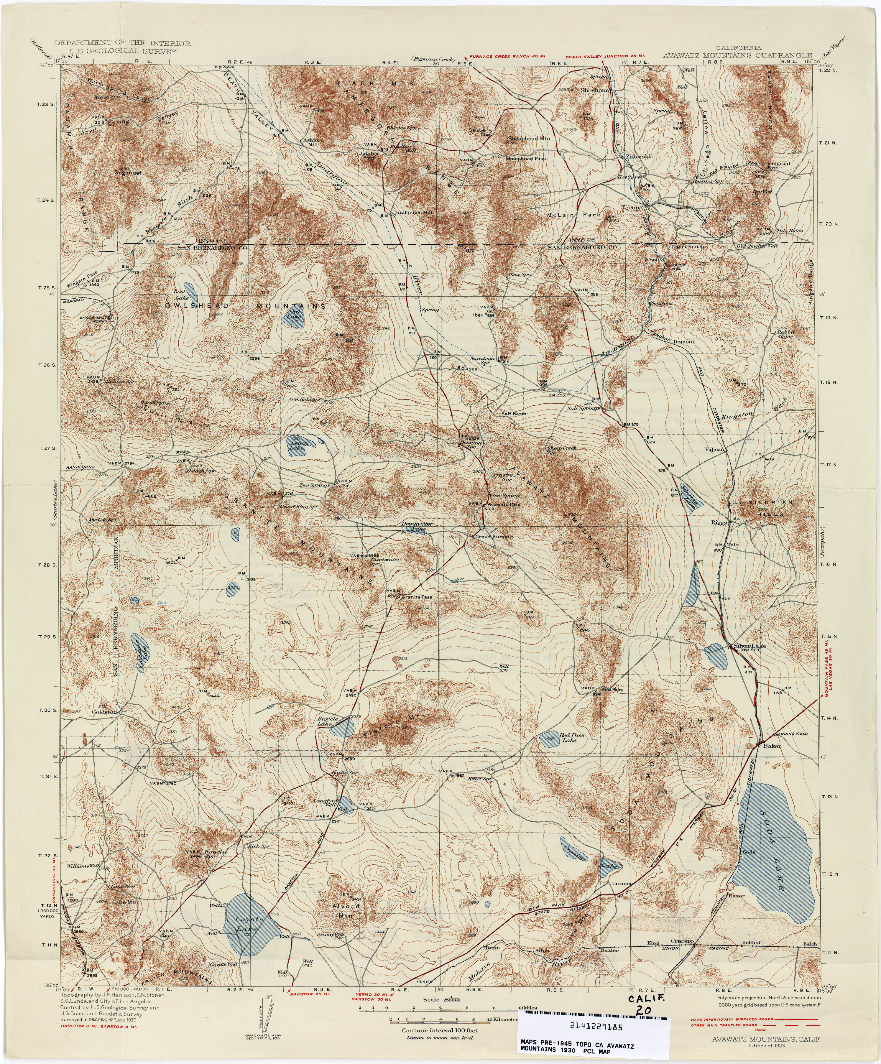 California Topographic Maps - Perry-Castañeda Map Collection - Ut - Usgs Topo Maps California