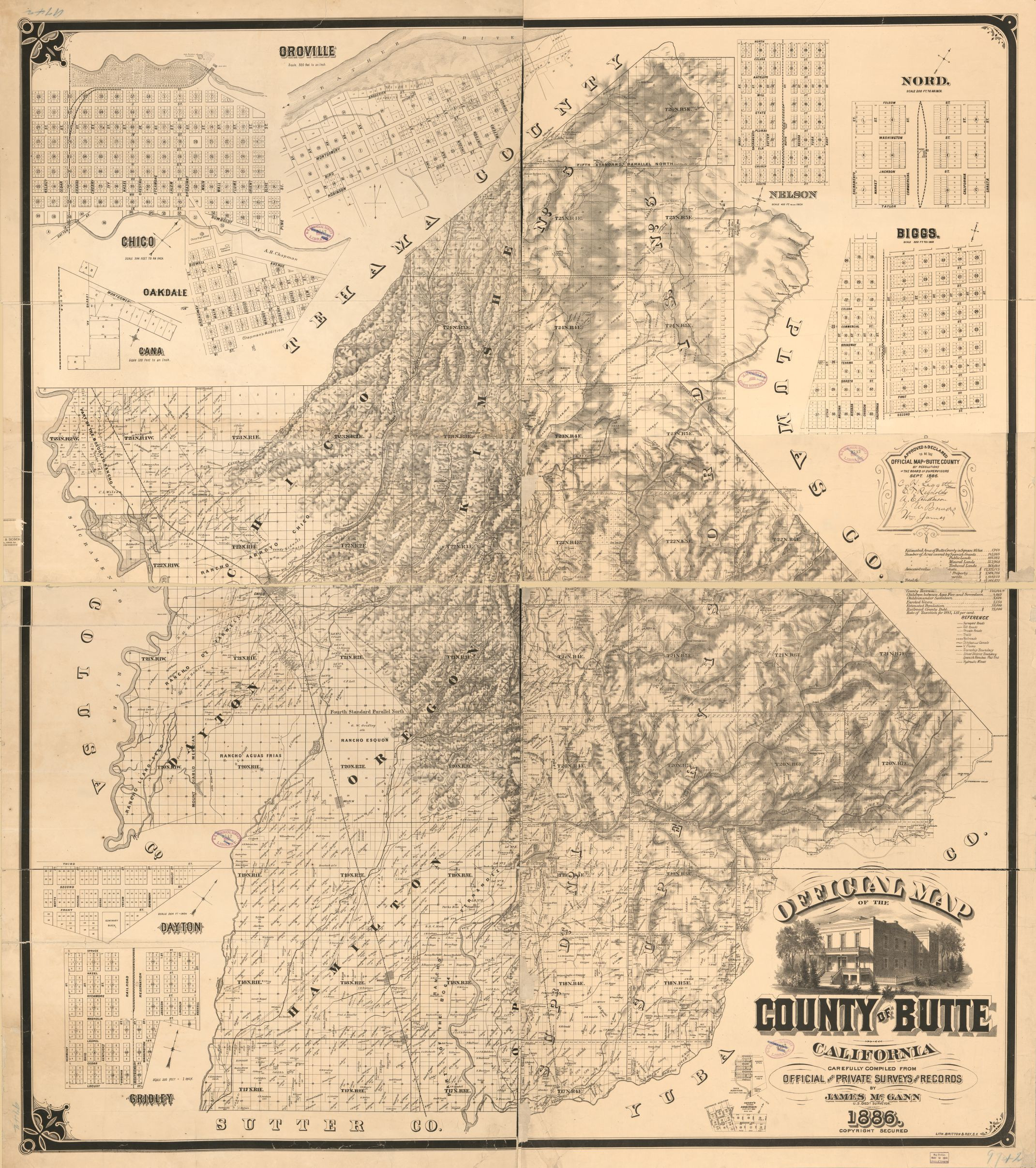 California Township And Range Map Outline Map California - California Township And Range Map