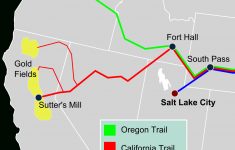 California Trail - Wikipedia - California Lead Free Zone Map