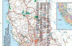 California Usa | Road-Highway Maps | City &amp; Town Information - Road Map Of Northern California