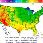 California Weather Map Temperature   Klipy   Weather Heat Map California