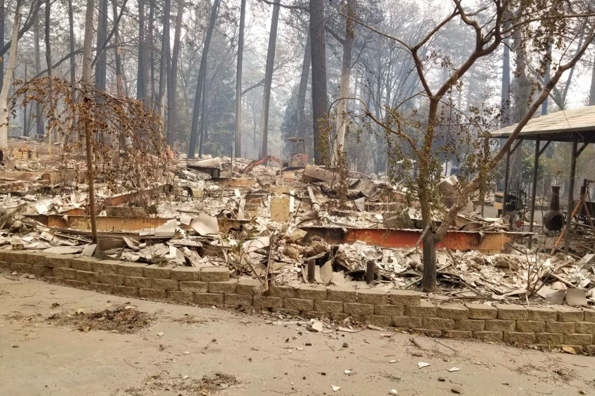 California Wildfire: Map Shows Homes Destroyed The Camp Fire - Curbed Sf - Map Of California Fire Damage