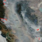 California Wildfires Are Filling State With Hazardous Smoke   Axios   California Wildfire Satellite Map