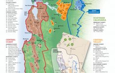 California Wine Map Big Of Map Wine Country Map California - Klipy - Central California Wine Country Map