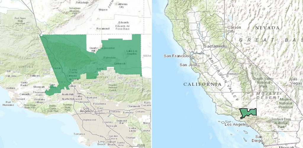 California's 25Th District - California 25Th District Map - Printable Maps