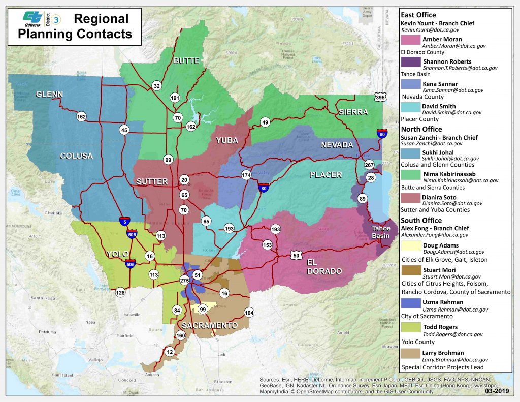 Caltrans Chain Control Map