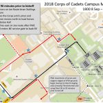 Campus March In Details – Texas A&m Corps Of Cadets   Texas A&amp;m Map