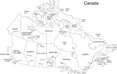 Canada And Provinces Printable, Blank Maps, Royalty Free, Canadian - Large Printable Map Of Canada
