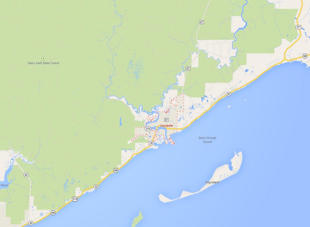 Carrabelle Tarpon Fishing Nolaguides Carrabelle Island Florida Map