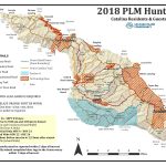 Catalina Island Conservancy Within California Deer Zone Map 2017   California Deer Zone Map 2018