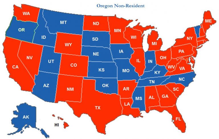 Ccw Reciprocity Coverage Map For The Idaho Enhanced Permit - Florida ...