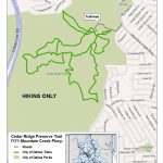 Cedar Ridge Preserve Trail Map | Local Trails Near Dallas   Texas Bbq Trail Map