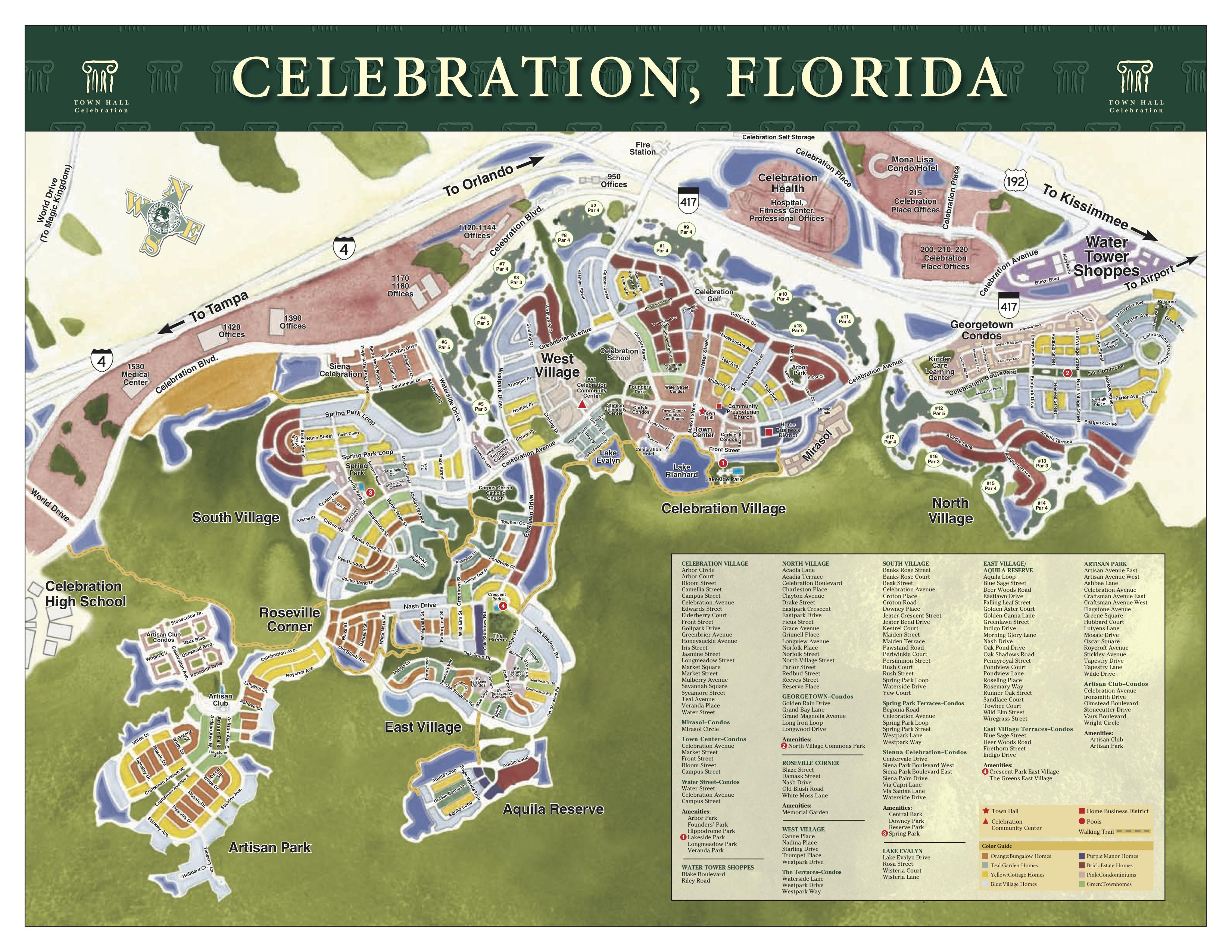Celebration, Fl Real Estate - Florida Real Estate Map