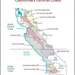 Central Coast California – Swe Map 2017 – Wine, Wit, And Wisdom   Map Of Central And Northern California Coast