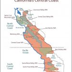 Central Coast Epicenters Map California Road Map Northern California   Map Of Central And Northern California Coast