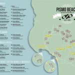 Central Coast Wine Tasting Map   Pismo Beach, California   Pismo Beach California Map