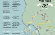 Central Coast Wine Tasting Map - Pismo Beach, California - Pismo Beach California Map
