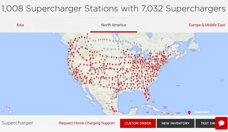 Dc Fast Charging Stations California Map