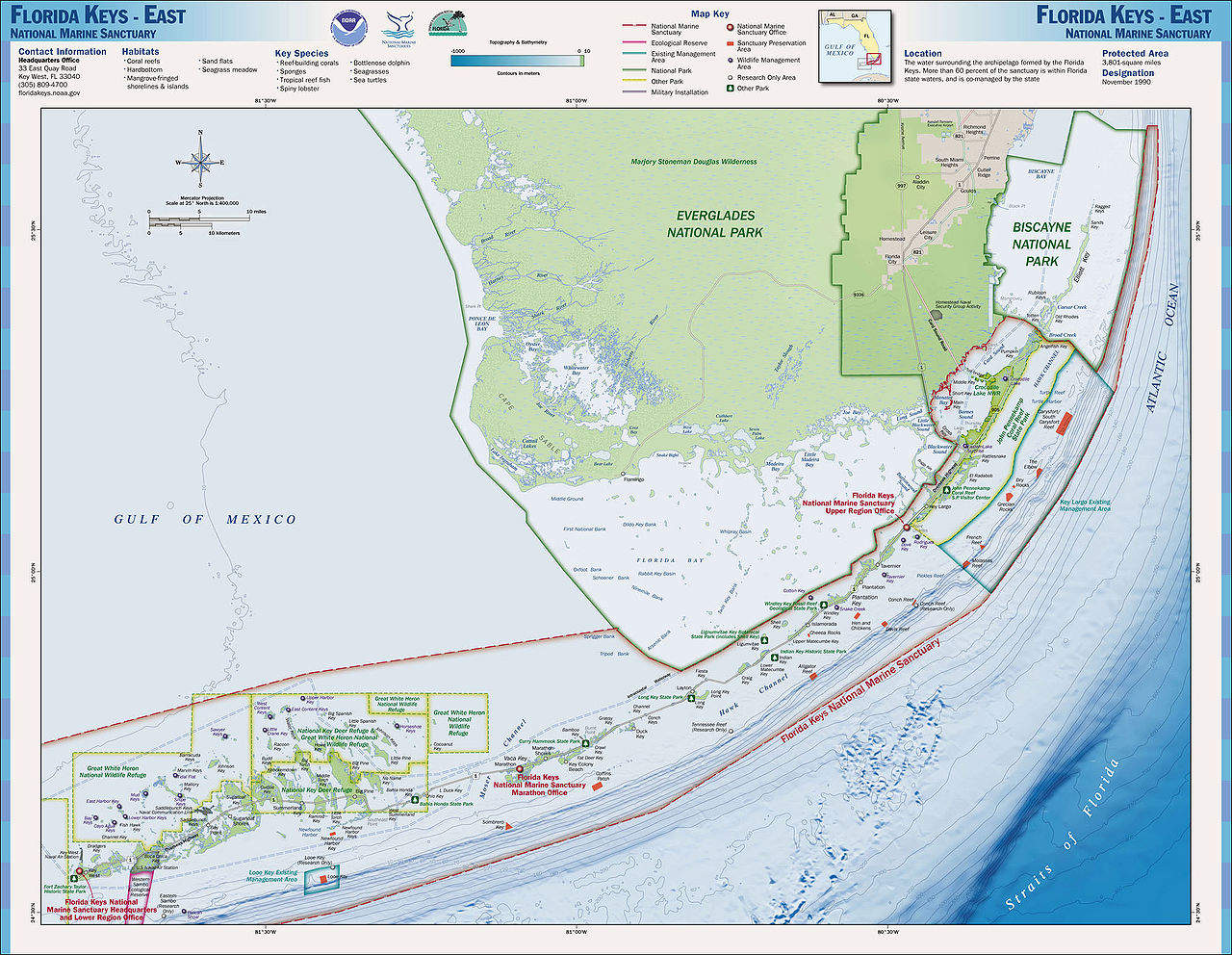 Charts And Maps Florida Keys - Florida Go Fishing - Google Maps Key West Florida