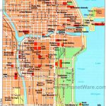 Chicago, Il   Map. Tagged Along On A Friends Business Trip Solo   Printable Map Of Chicago