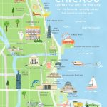 Chicago Illustration. Australian Traveller   Livi Gosling   Map Of Chicago Attractions Printable