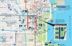 chicago map street road names plan with central most popular map of chicago attractions printable Chicago Map - Street & Road Names Plan With Central Most Popular - Map Of Chicago Attractions Printable