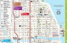 Chicago Maps - Top Tourist Attractions - Free, Printable City Street Map - Magnificent Mile Map Printable