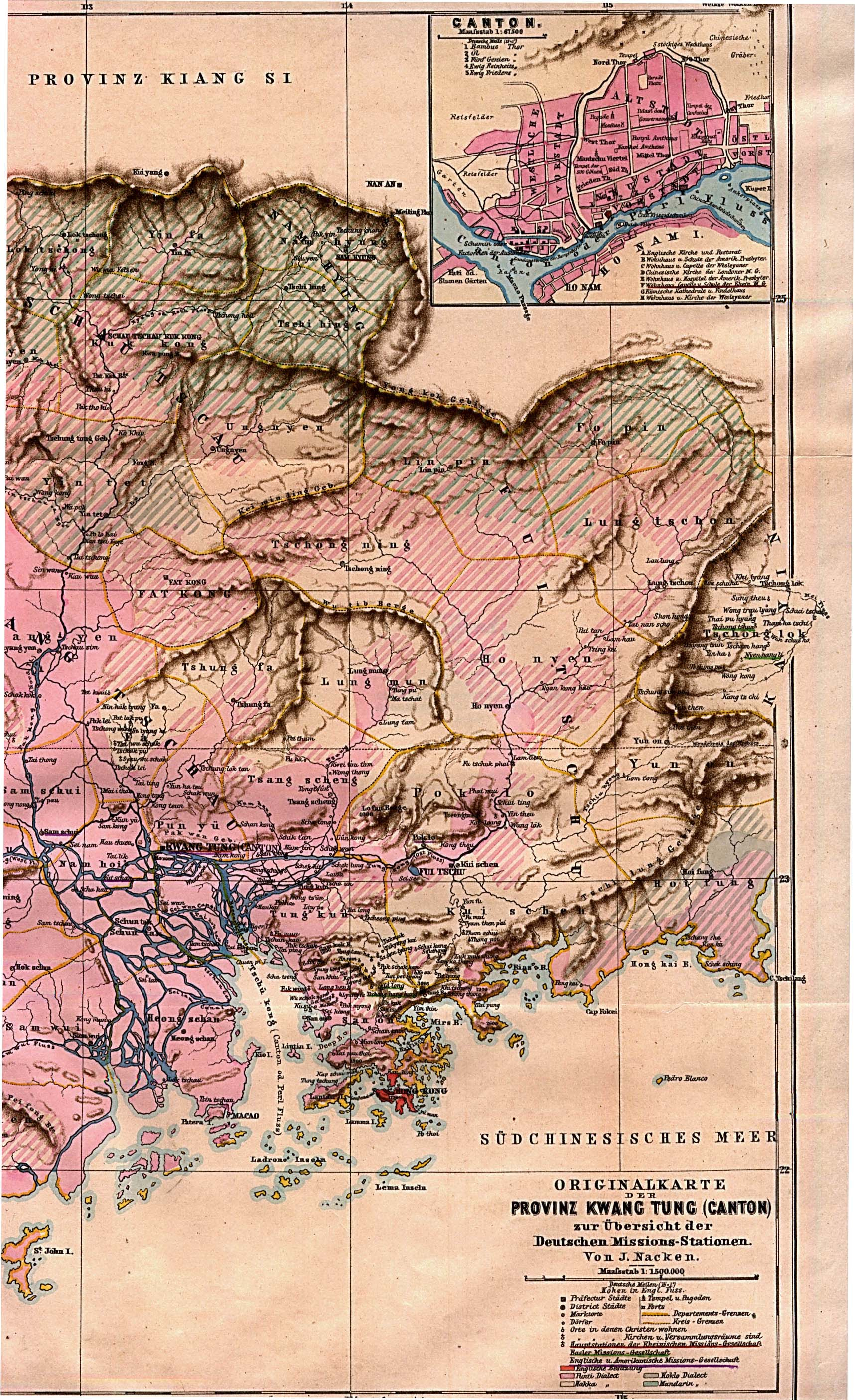 China Historical Maps - Perry-Castañeda Map Collection - Ut Library - Canton Texas Map
