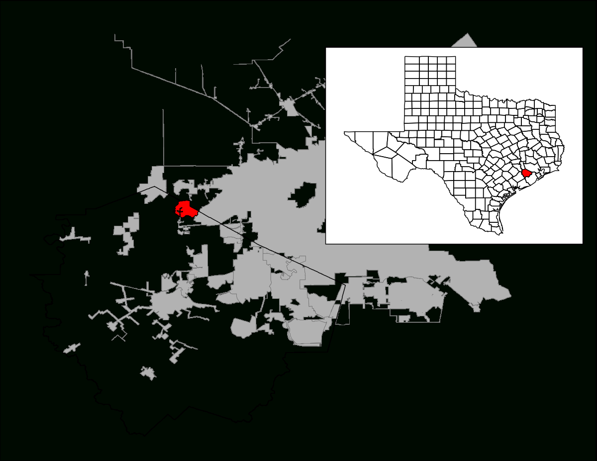 Cinco Ranch, Texas - Wikipedia - Map Of Cinco Ranch Texas