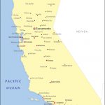 Cities In California, California Cities Map   California Map With All Cities