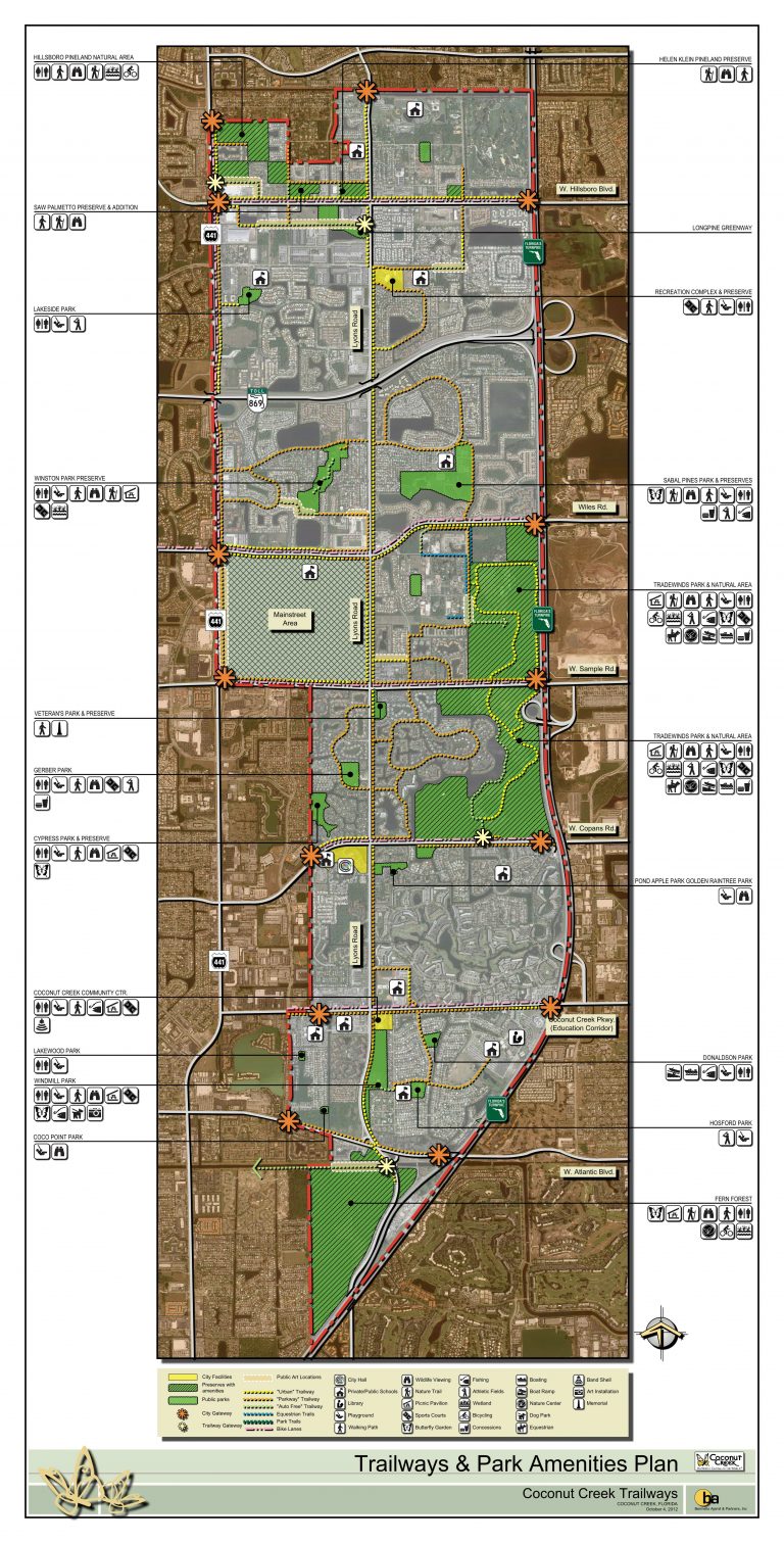 City Maps - Coconut Creek Florida Map - Printable Maps