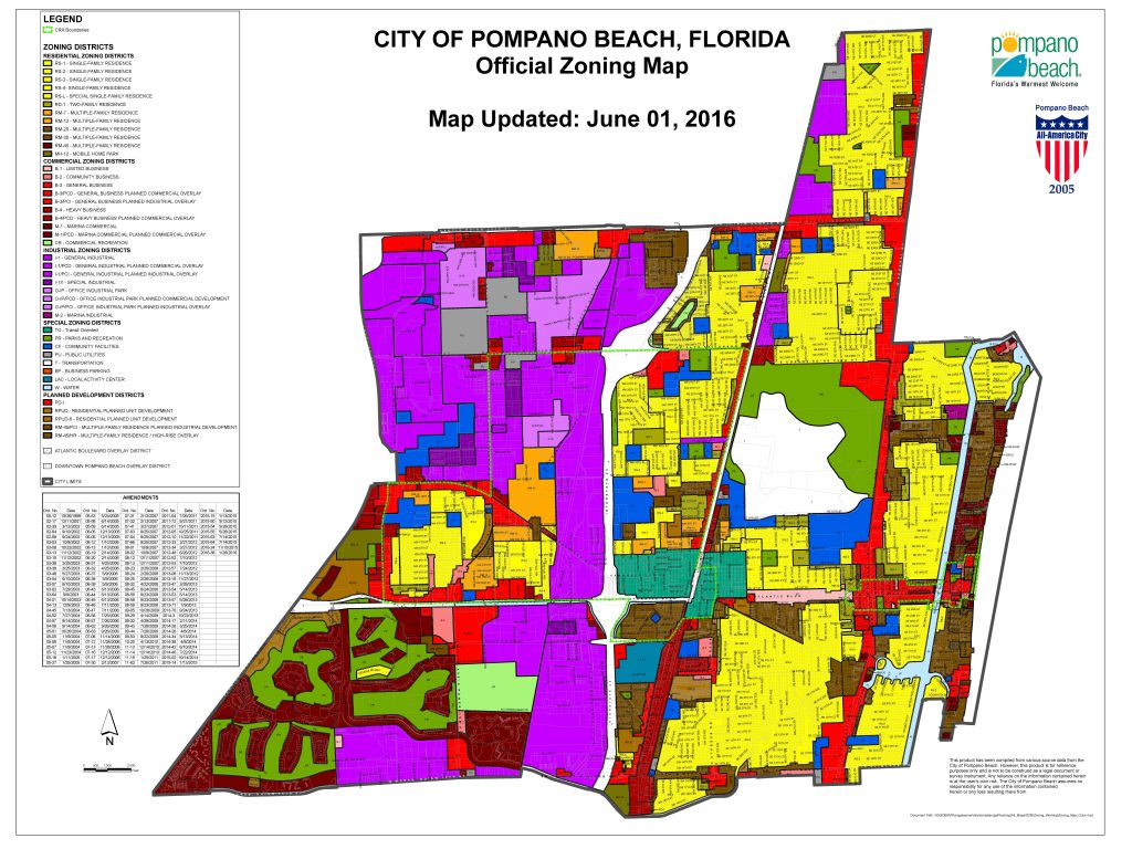 City Of Pompano Beach Zoning Map Warehousesofl Pompano Florida   City Of Pompano Beach Zoning Map Warehousesofl Pompano Florida Map 1024x768 