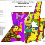 City Of Pompano Beach – Zoning Map – Warehousesofl   Pompano Florida Map