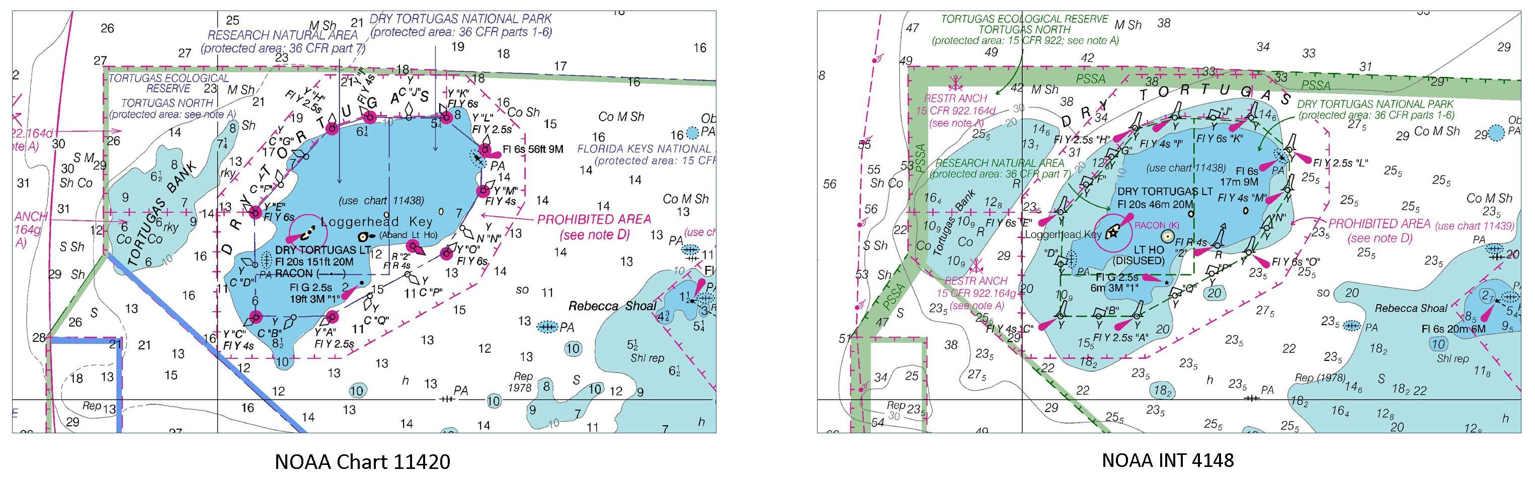 Coast Survey Publishes New International Chart For Navigation Ocean Depth Map Florida 