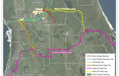 Coast To Coast Trail And Heart Of Florida Loop | 2035 Bicycle And - Florida Bicycle Trails Map