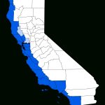 Coastal California   Wikipedia   Map Of La California Coast